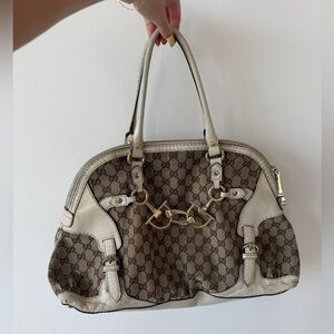 Authentic Vintage Gucci GG Shoulder Bag